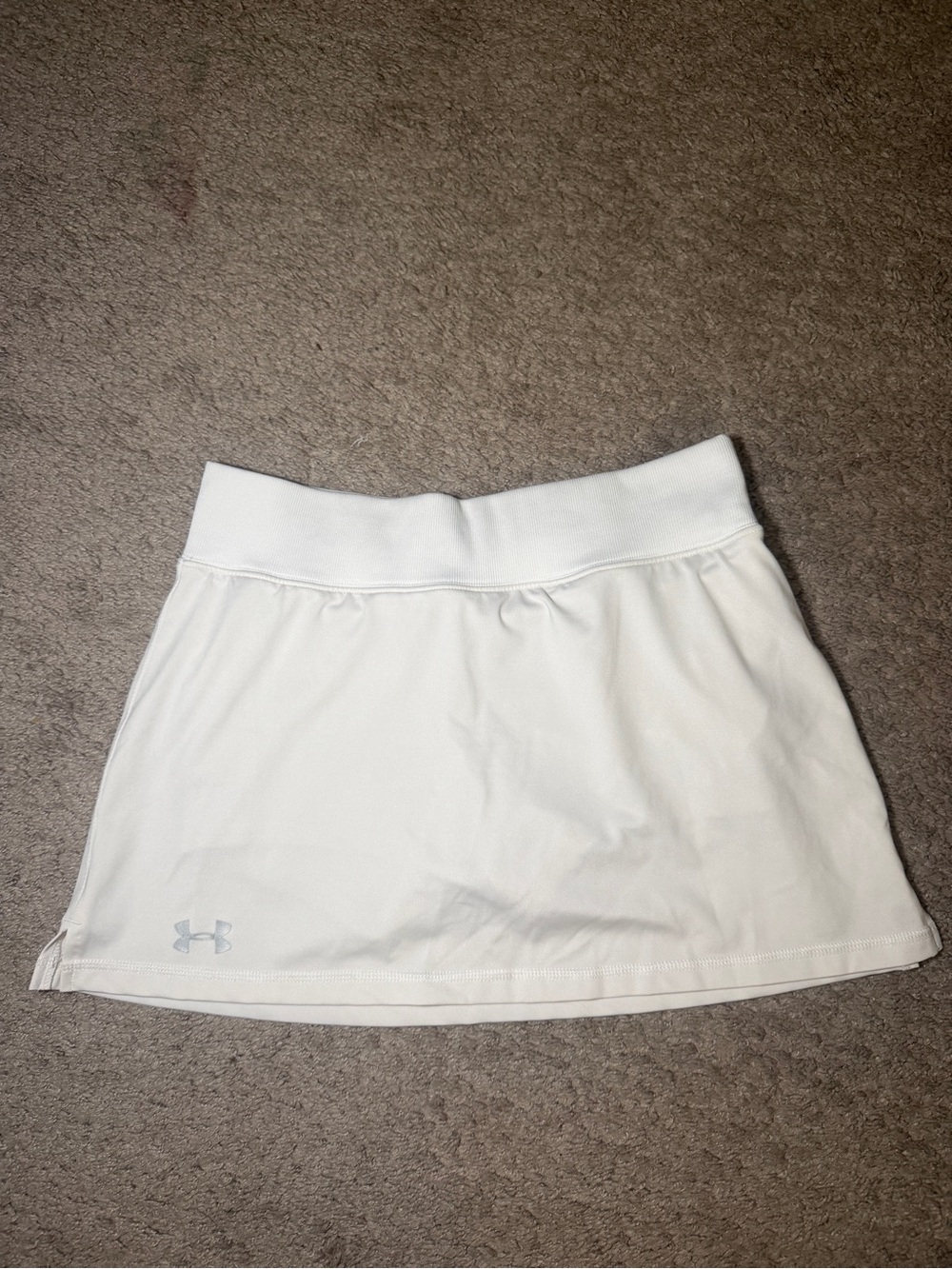 Under Armour White Women's Skater Tennis Skort
